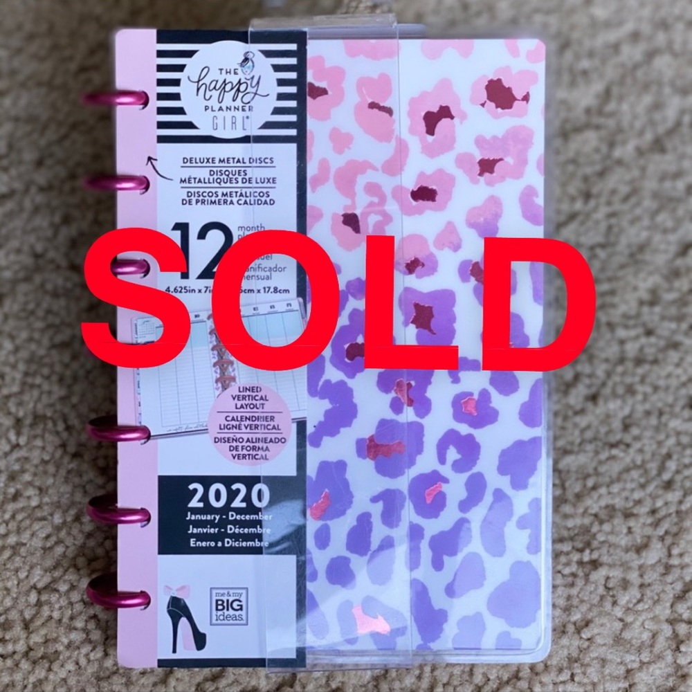 SOLD Happy planner